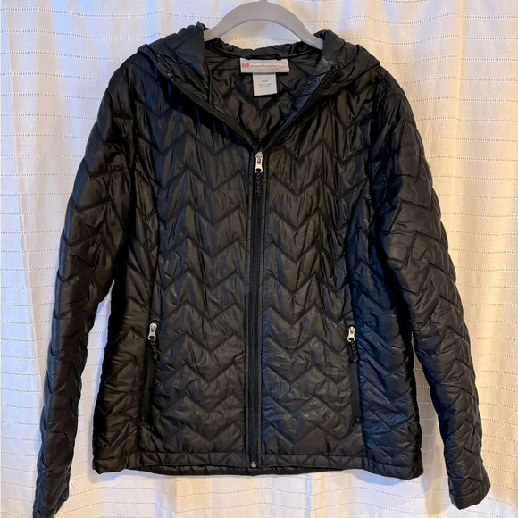 Free Country Jackets & Blazers - Free Country Light Weight Black Winter Puffer Jacket/Coat
